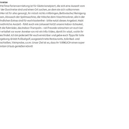 Apartment Aussergewoehnliche Auszeit - Metime1 Felsberg